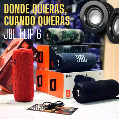 JBL Flip 6: La potencia en tus manos ¡Lleva la fiesta contigo!